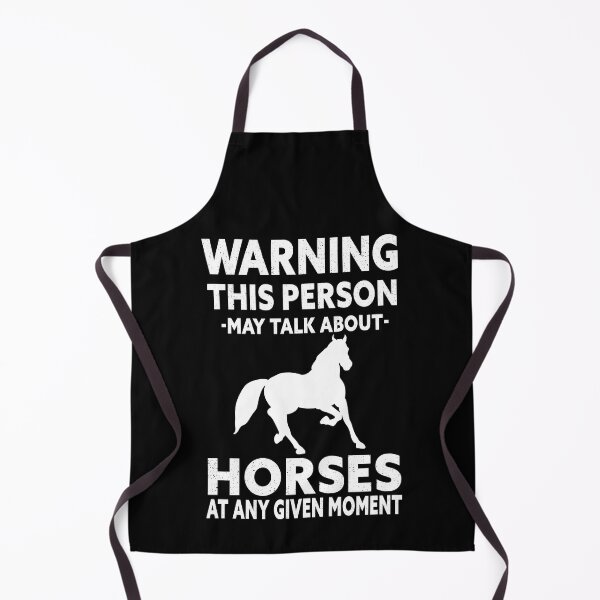 Item preview, Warning This Person May Talk About Horses At Any Given Moment designed and sold by Luna1Shop.