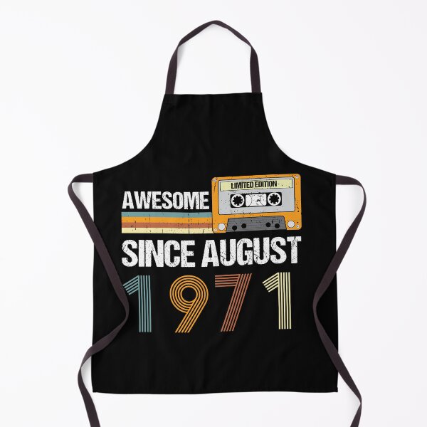 Item preview, Awesome Since August 1971 | Made In 1971 | August Birthday Quotes designed and sold by AMINE ★★★★★.