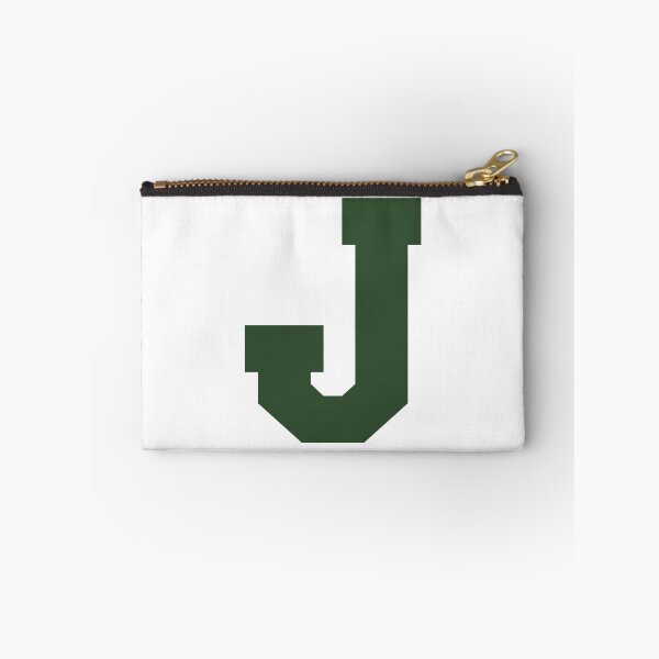 Aperçu de l'œuvre Alphabet, J vert, Lettre sportive J créée et vendue par TheCultStuff.