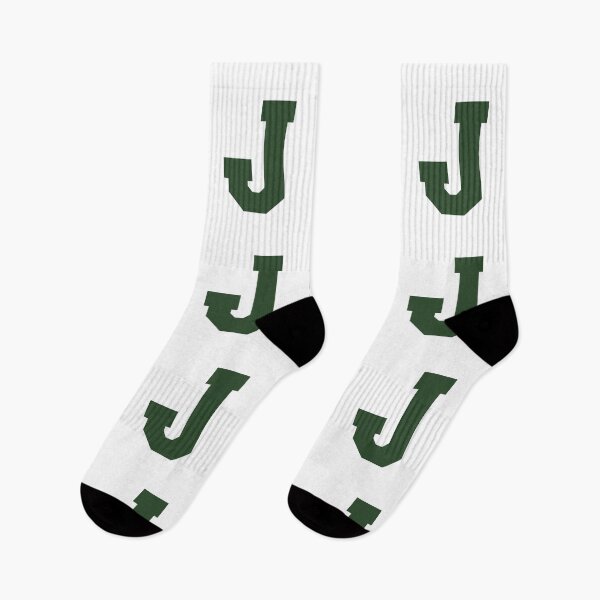 Item preview, Alphabet, Green J, Sports letter J designed and sold by TheCultStuff.