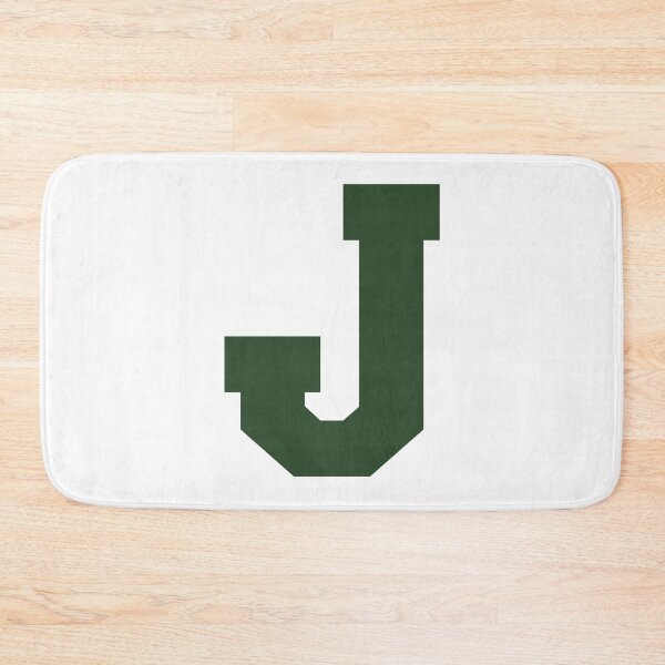 Item preview, Alphabet, Green J, Sports letter J designed and sold by TheCultStuff.