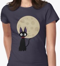 Jiji the Cat Women's Fitted T-Shirt