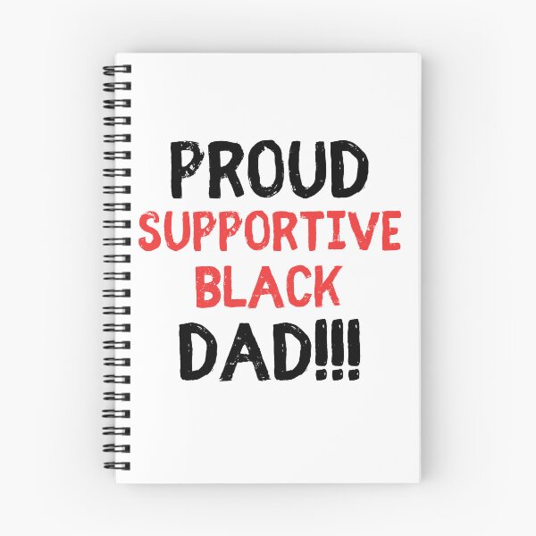Item preview, Mens Proud Supportive Black Dad | Father's Day Gift designed and sold by Nepaz-Designs.