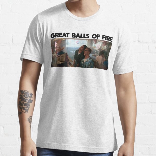 "Great Balls of Fire Top Gun Tshirt" Tshirt for Sale by