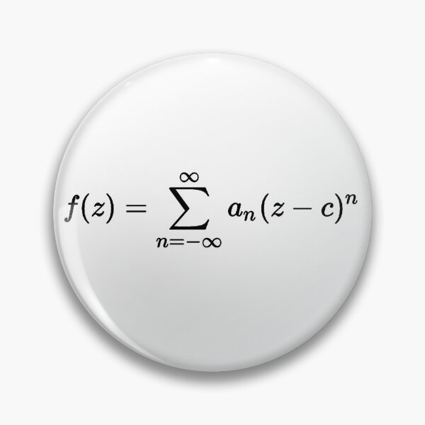 Item preview, laurent series, complex analysis basics designed and sold by NoetherSym.
