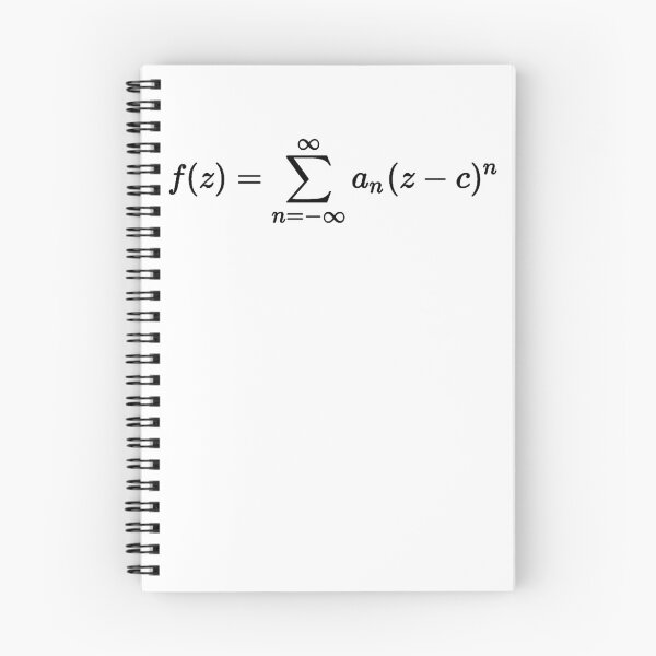 Item preview, laurent series, complex analysis basics designed and sold by NoetherSym.