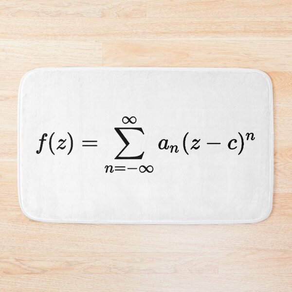 Item preview, laurent series, complex analysis basics designed and sold by NoetherSym.