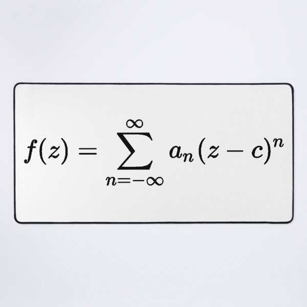 Item preview, laurent series, complex analysis basics designed and sold by NoetherSym.