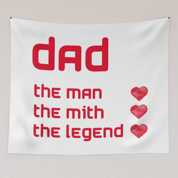 Item preview, Dad The Man The Mith The Legend designed and sold by Maxwell-More.