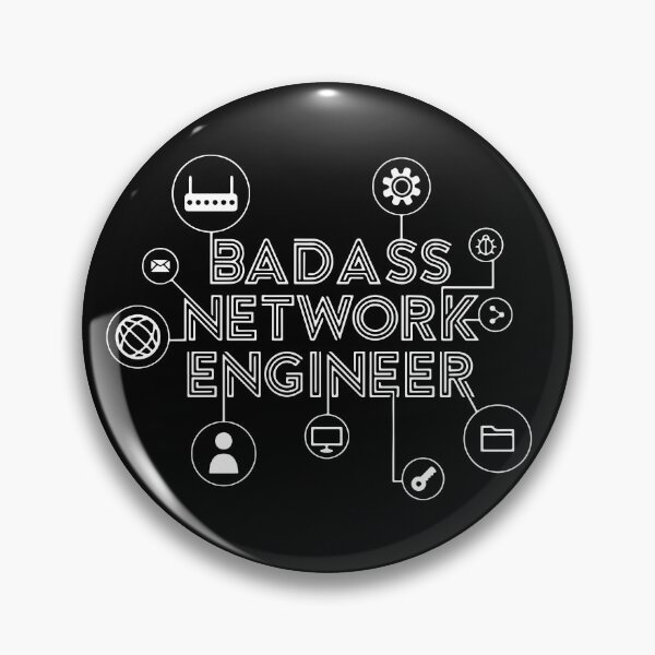 Item preview, Badass Network Engineer designed and sold by MakeItTrend.