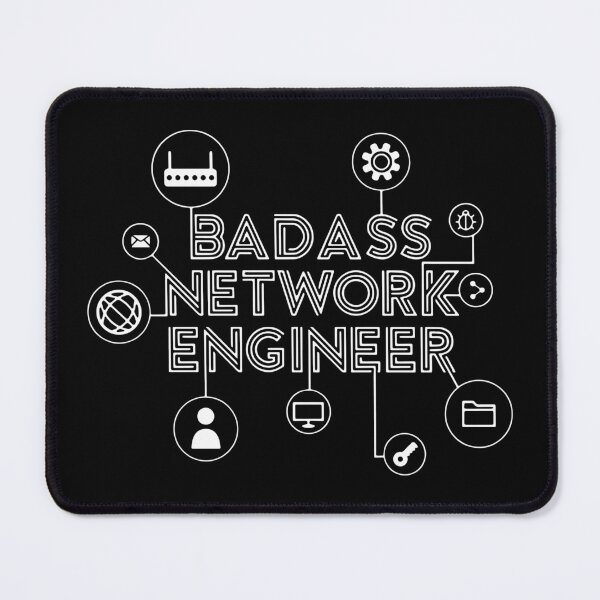 Item preview, Badass Network Engineer designed and sold by MakeItTrend.