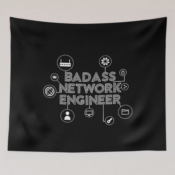 Item preview, Badass Network Engineer designed and sold by MakeItTrend.