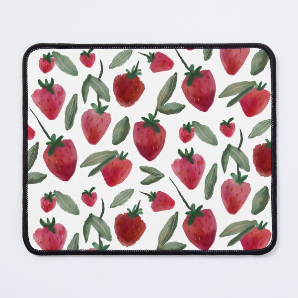 Item preview, Juicy Watercolour Strawberries designed and sold by RosalieReeves.