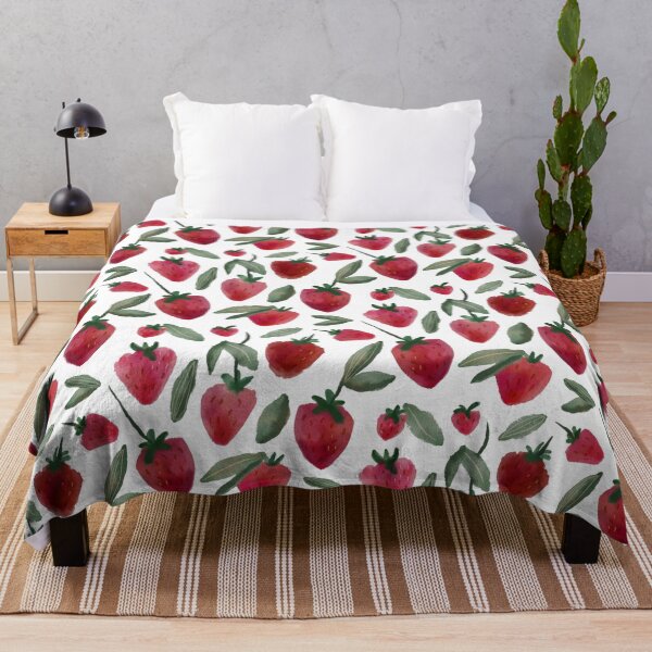 Item preview, Juicy Watercolour Strawberries designed and sold by RosalieReeves.