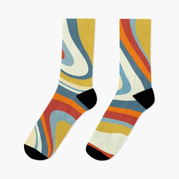Item preview, Abstract Swirl Groovy Retro 70s designed and sold by trajeado14.