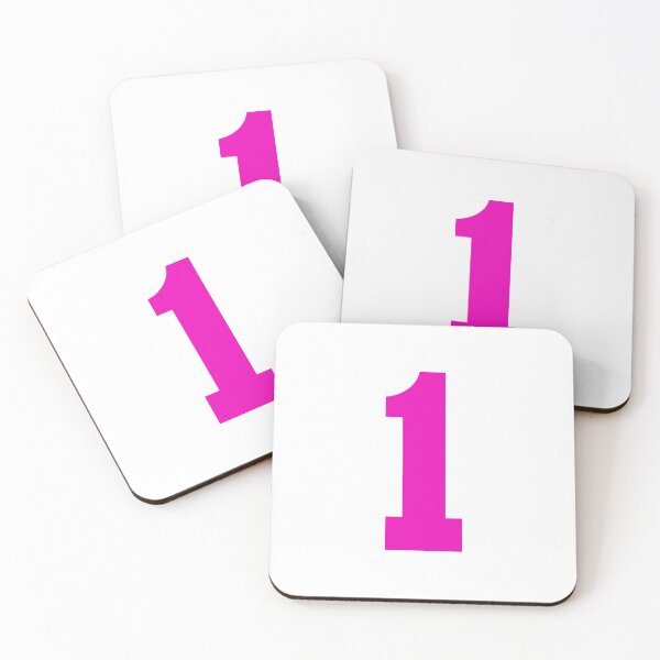 Item preview, Number 1, Pink one, Sports number 1 designed and sold by TheCultStuff.