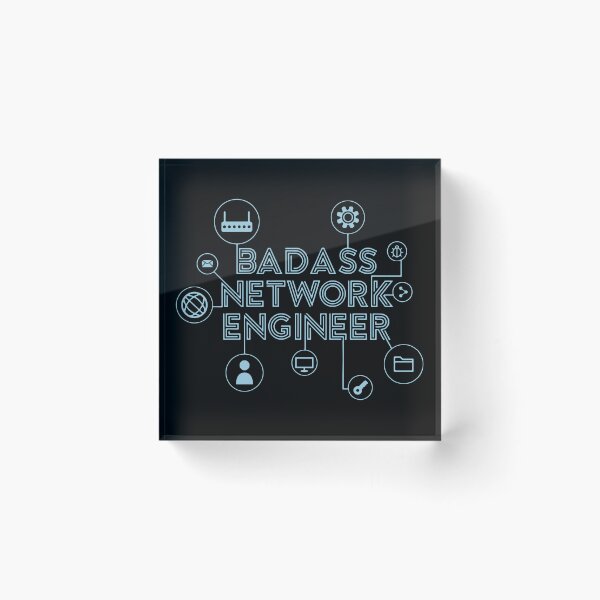 Item preview, Badass Network Engineer designed and sold by MakeItTrend.