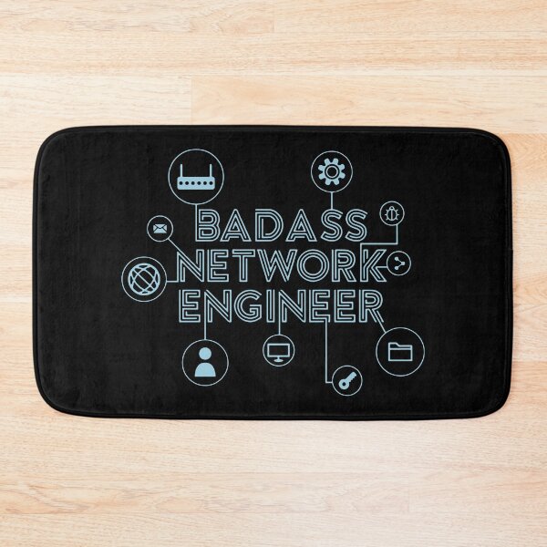 Item preview, Badass Network Engineer designed and sold by MakeItTrend.