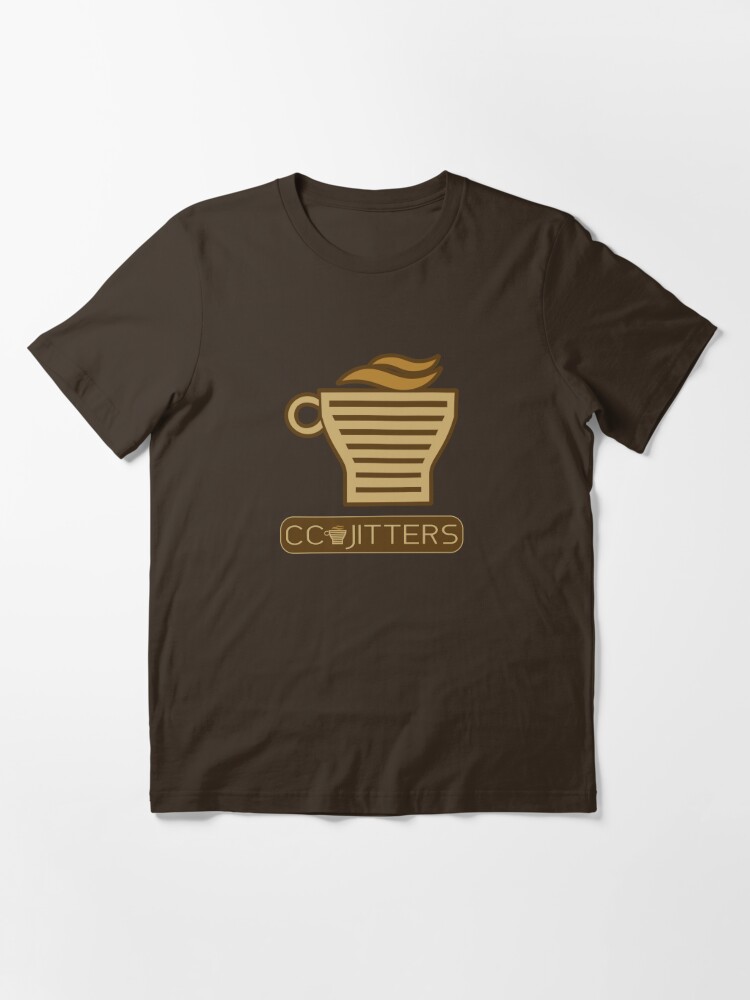 CC Jitters, Central City, Nerd TV Show Coffee Essential T-Shirt by  ProdbyNiECO