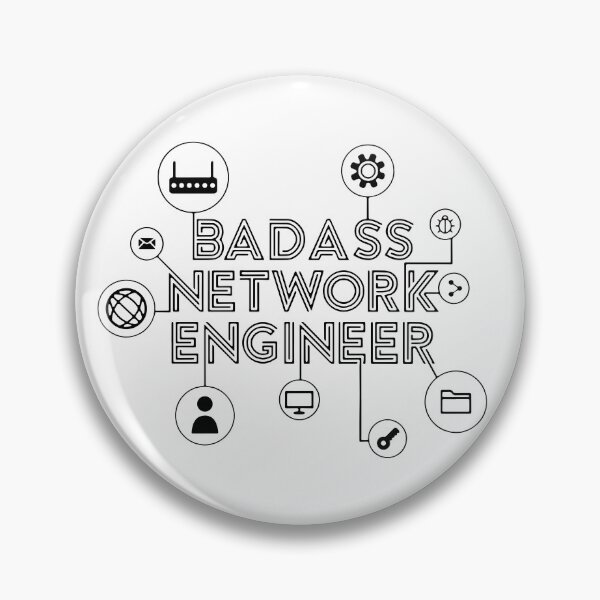 Item preview, Badass Network Engineer designed and sold by MakeItTrend.
