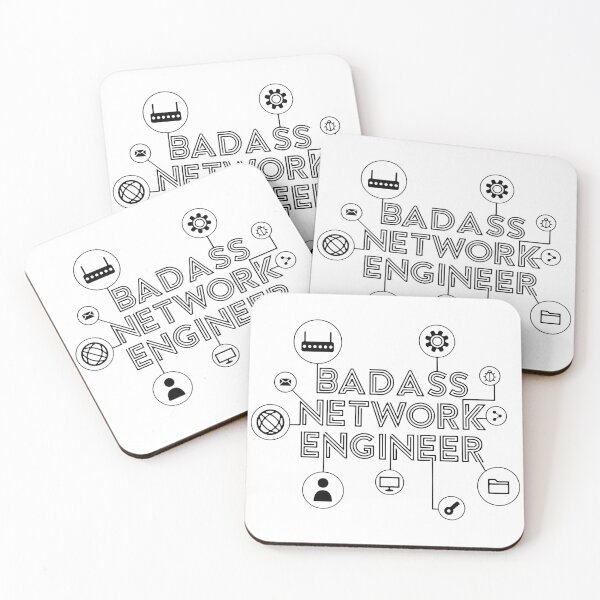 Item preview, Badass Network Engineer designed and sold by MakeItTrend.