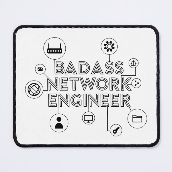 Item preview, Badass Network Engineer designed and sold by MakeItTrend.