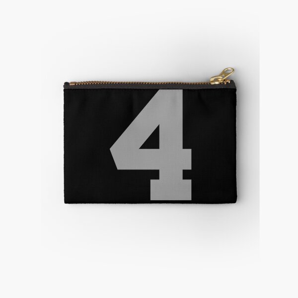 Artikelvorschau, Nummer 4, Silber vier, Sport Nummer 4 entworfen und verkauft von TheCultStuff.