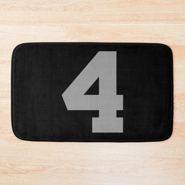 Item preview, Number 4, Silver four, Sports number 4 designed and sold by TheCultStuff.