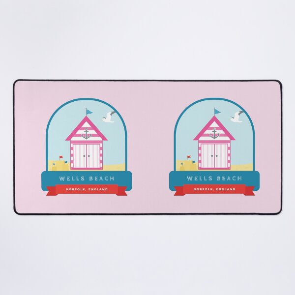 Item preview, Pink Wells Beach Hut designed and sold by StudioShine.