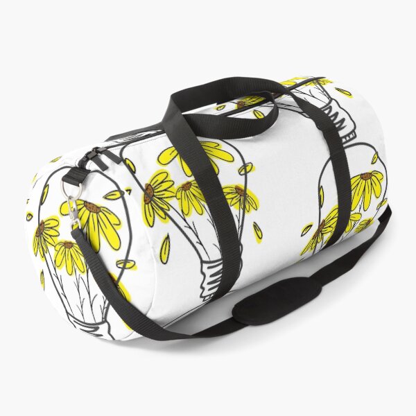 Item preview, Light Bulb with Yellow Flowers designed and sold by Unaiza Khalid.