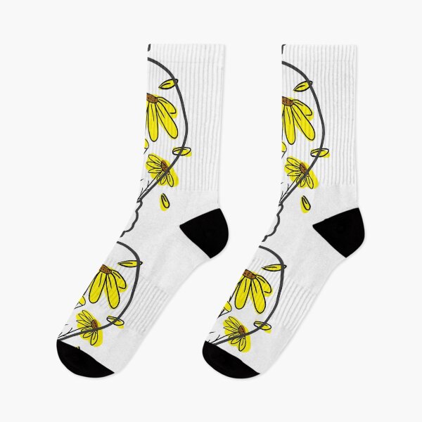 Item preview, Light Bulb with Yellow Flowers designed and sold by Unaiza Khalid.