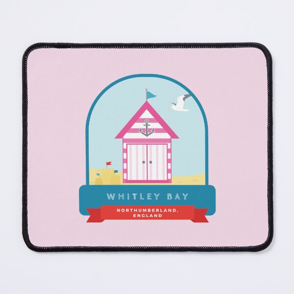 Item preview, Pink Whitley Bay Beach Hut designed and sold by StudioShine.