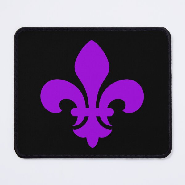 Item preview, Purple Fleur-de-Lys symbol designed and sold by effervescence.