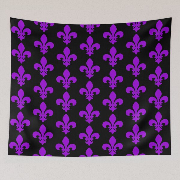 Item preview, Purple Fleur-de-Lys symbol designed and sold by effervescence.
