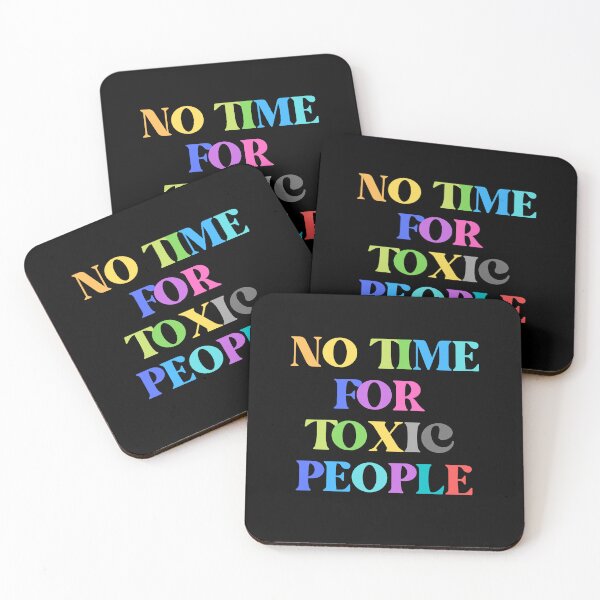 Item preview, No Time For Toxic People Shirt Basic T-Shirt designed and sold by WilkDesign.
