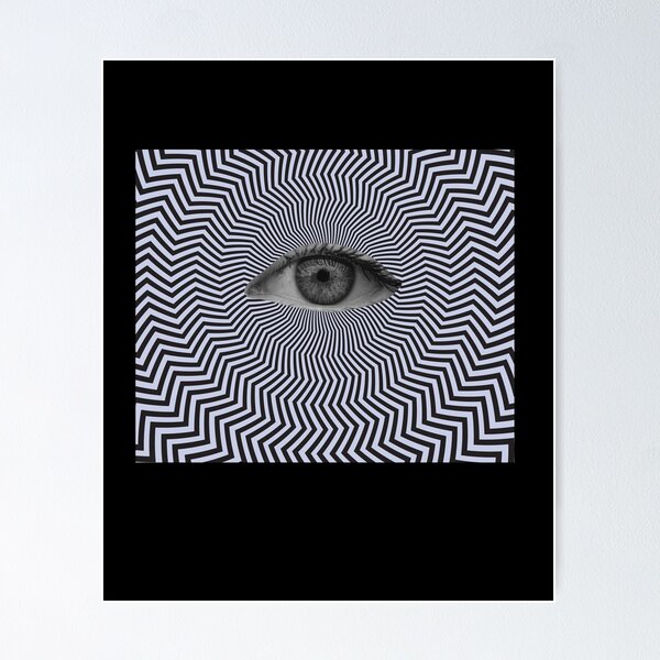 Weirdcore Eye Hand Aesthetic Indie Alt Dreamcore G Poster