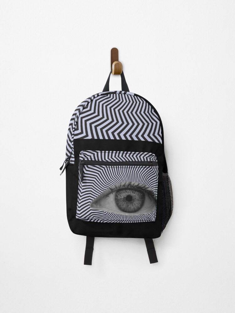 Dreamcore Weirdcore Aesthetics Eye Optical Illusion Backpack