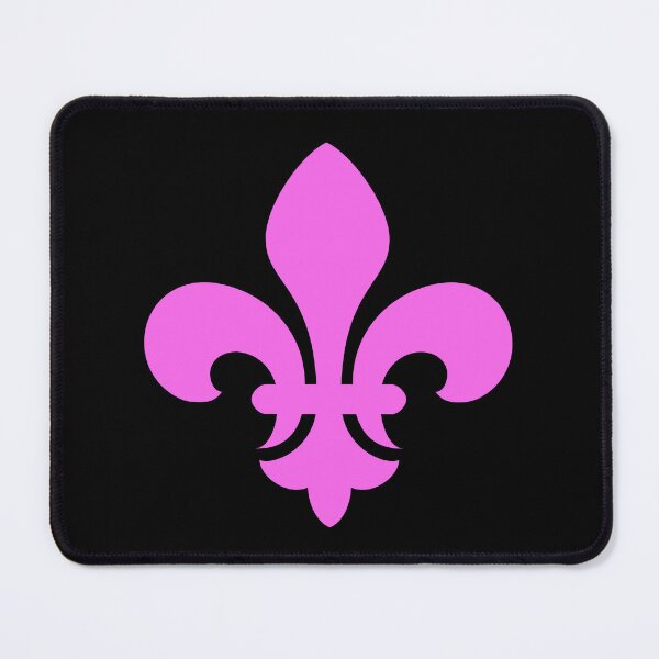 Item preview, Pink Fleur-de-Lys symbol designed and sold by effervescence.