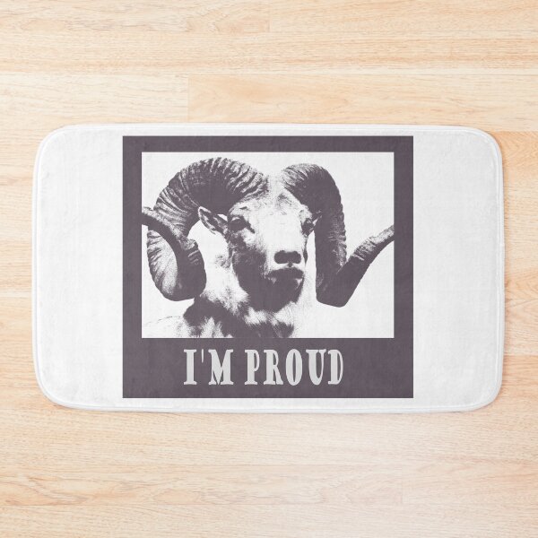 Item preview, The mouflon, animal representative in some cases of the pride of the betrayed man designed and sold by Goliardika-Shop.