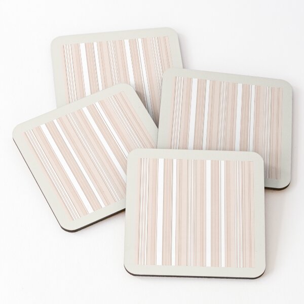 Item preview, Stripe Pattern 3 in Blush designed and sold by simplydesignart.