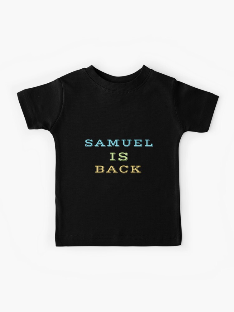 Deebo Samuel Is Back Kids T-Shirt for Sale by CeylonMarket