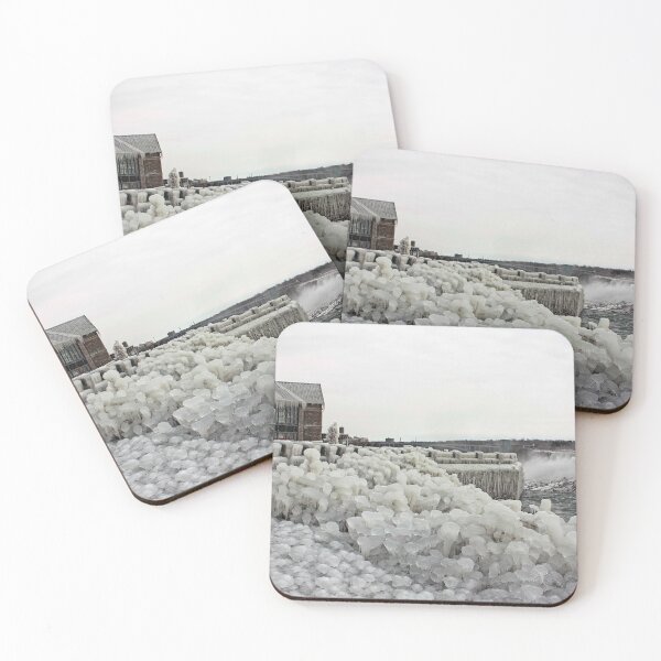 Item preview, Walking The Frozen Niagara Pathway - 2 © designed and sold by © Hany G. Jadaa © Prince John Photography.