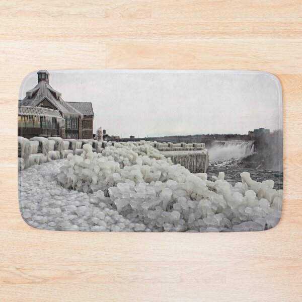 Item preview, Walking The Frozen Niagara Pathway - 2 © designed and sold by © Hany G. Jadaa © Prince John Photography.