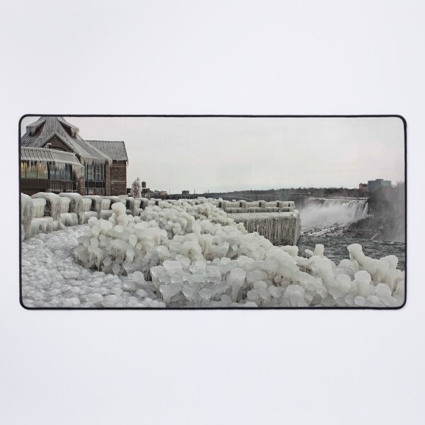 Item preview, Walking The Frozen Niagara Pathway - 2 © designed and sold by © Hany G. Jadaa © Prince John Photography.