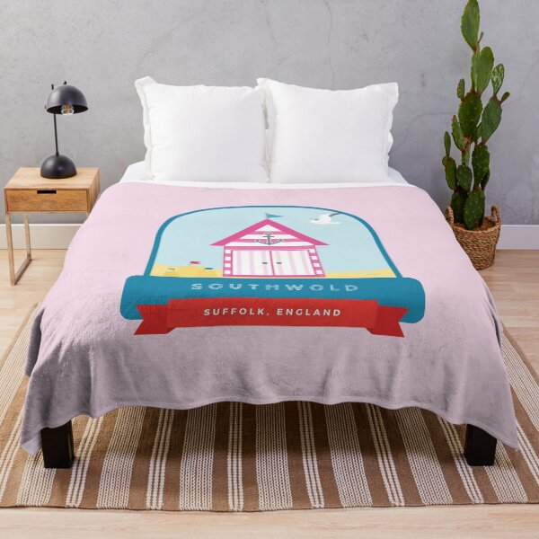 Item preview, Pink Southwold Beach Hut designed and sold by StudioShine.