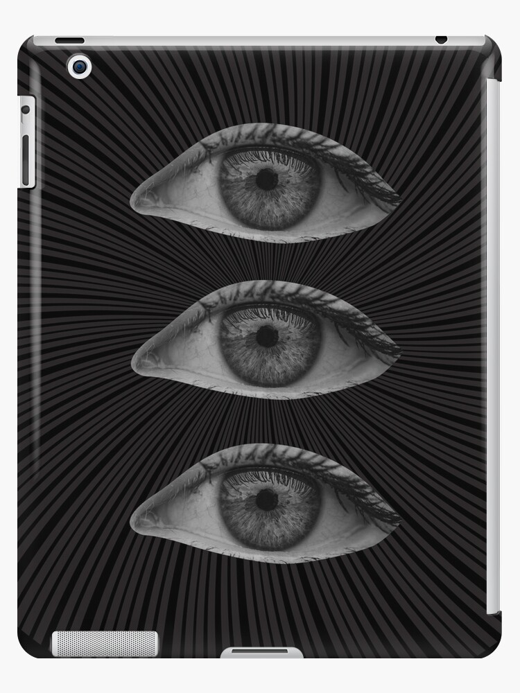 Dreamcore Weirdcore Aesthetics Trinity Eyes | iPad Case & Skin