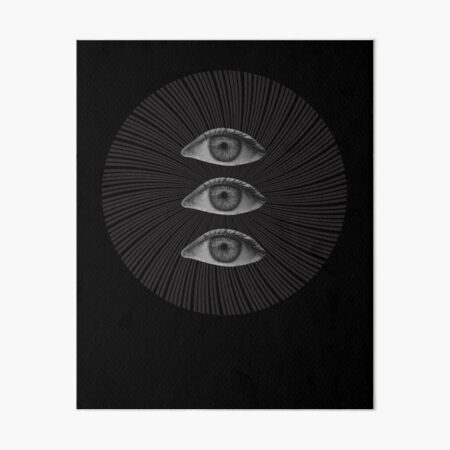 Dreamcore Weirdcore Aesthetics All Seeing Eyes V1 | Art Board Print