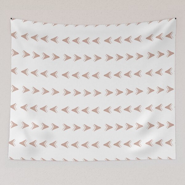 Item preview, Horizontal Arrow heads in Blush designed and sold by simplydesignart.