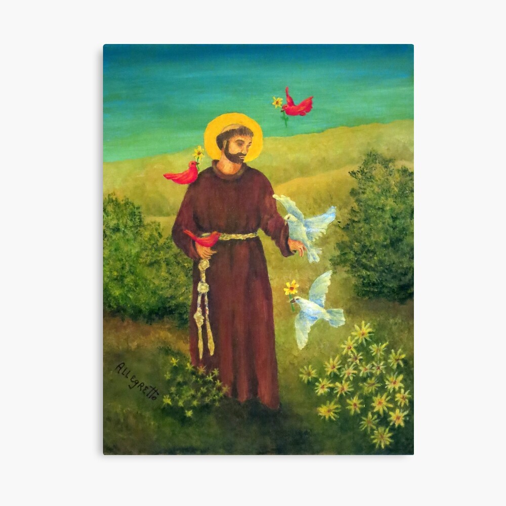 St. Francis of Assisi Canvas Print