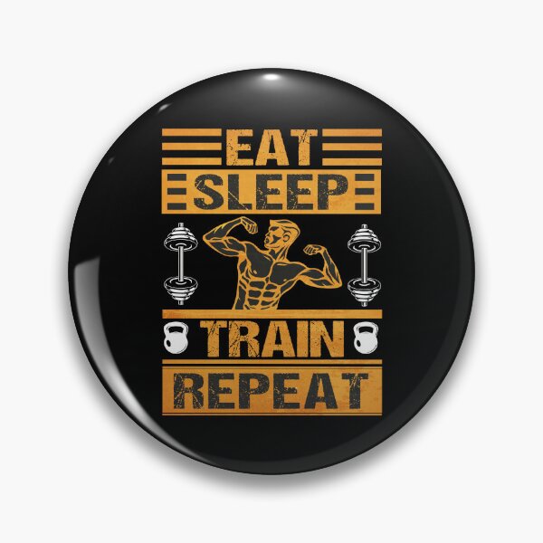 Item preview, EAT. SLEEP. TRAIN. REPEAT. - EAT SLEEP TRAIN REPEAT  designed and sold by MOONINSPIRATION.